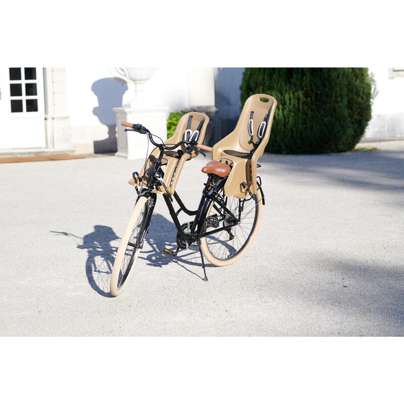 Cadeira Bicicleta Fixação Frontal ao Quadro Bubbly Mini Plus Dourada
