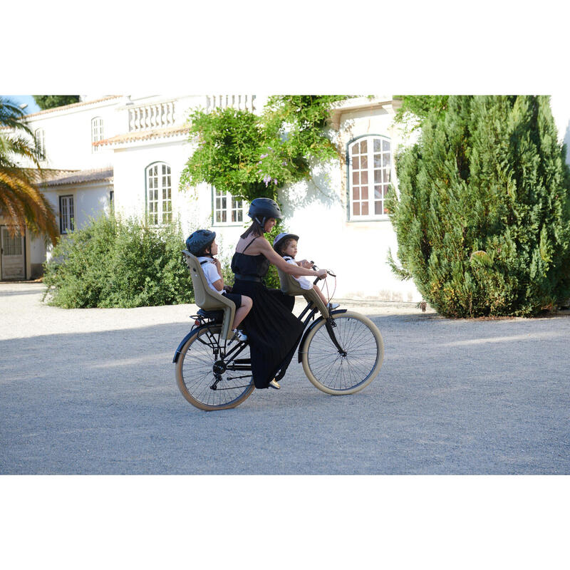 Seggiolino posteriore per bicicletta con attacco per portapacchi Polisport Bubbl