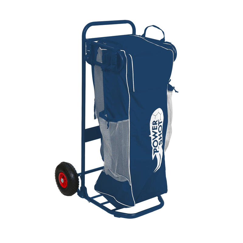 Chariot d’équipements multisport (bleu) - Idéal pour ranger votre matériel