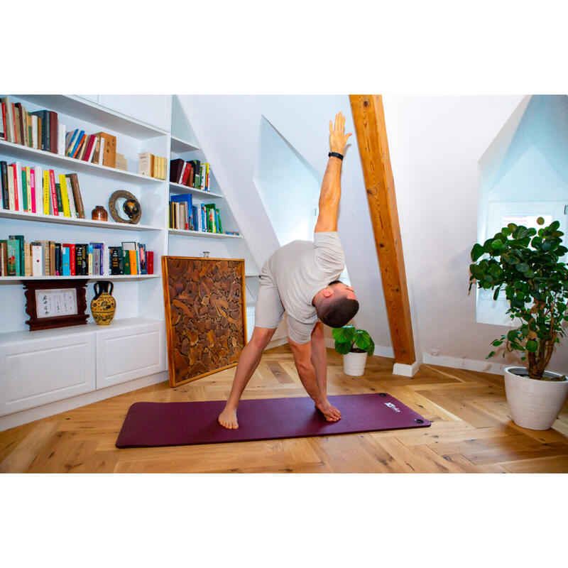 Umweltfreundliche Yogamatte (mit Ösen) - 1.5cm dick