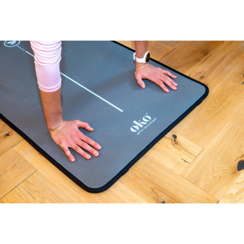 Tapis de yoga éco-responsable - 0.8cm d'épaisseur
