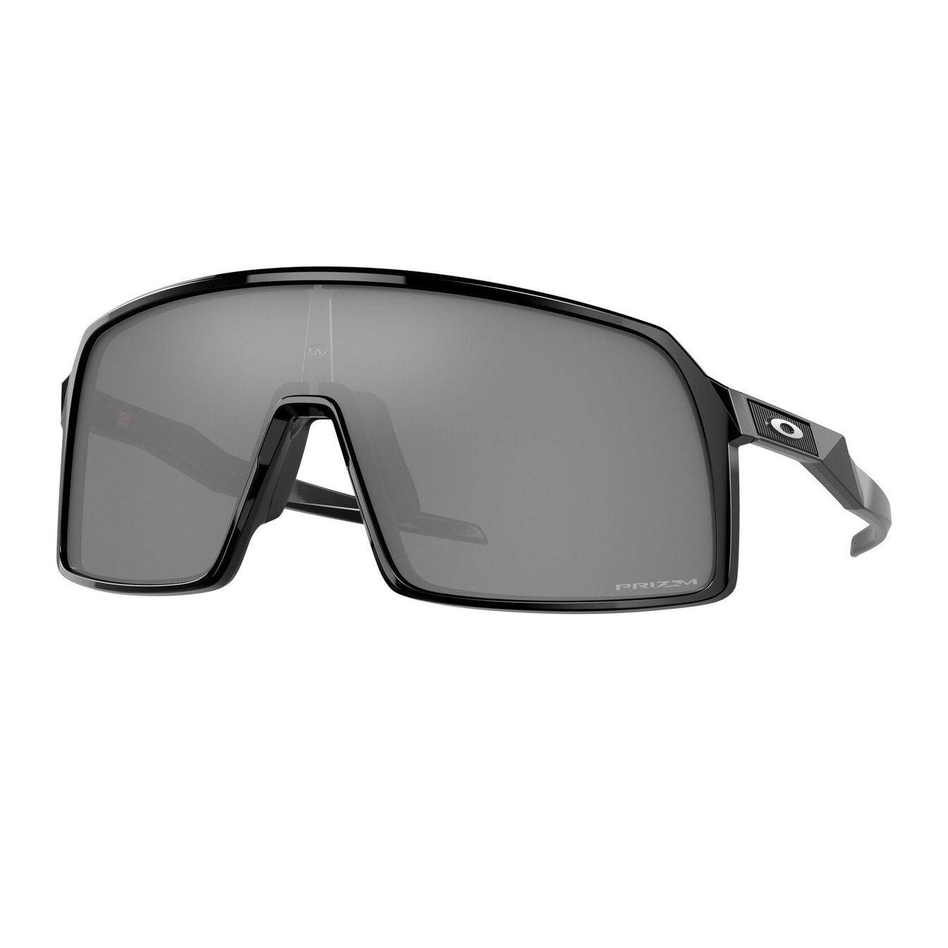 OAKLEY Oakley Rectangle Mens Polished Black Prizm Black Sunglasses