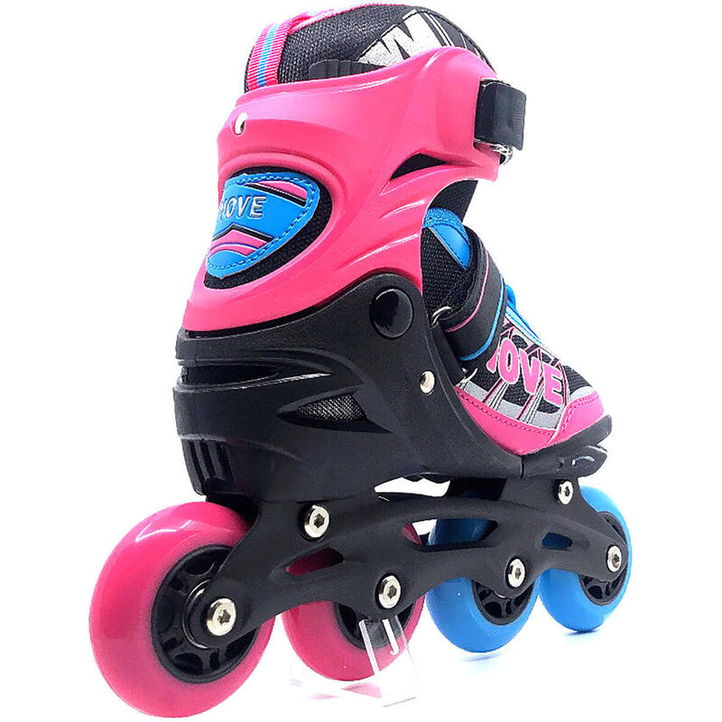 Move inline skate Fast girl