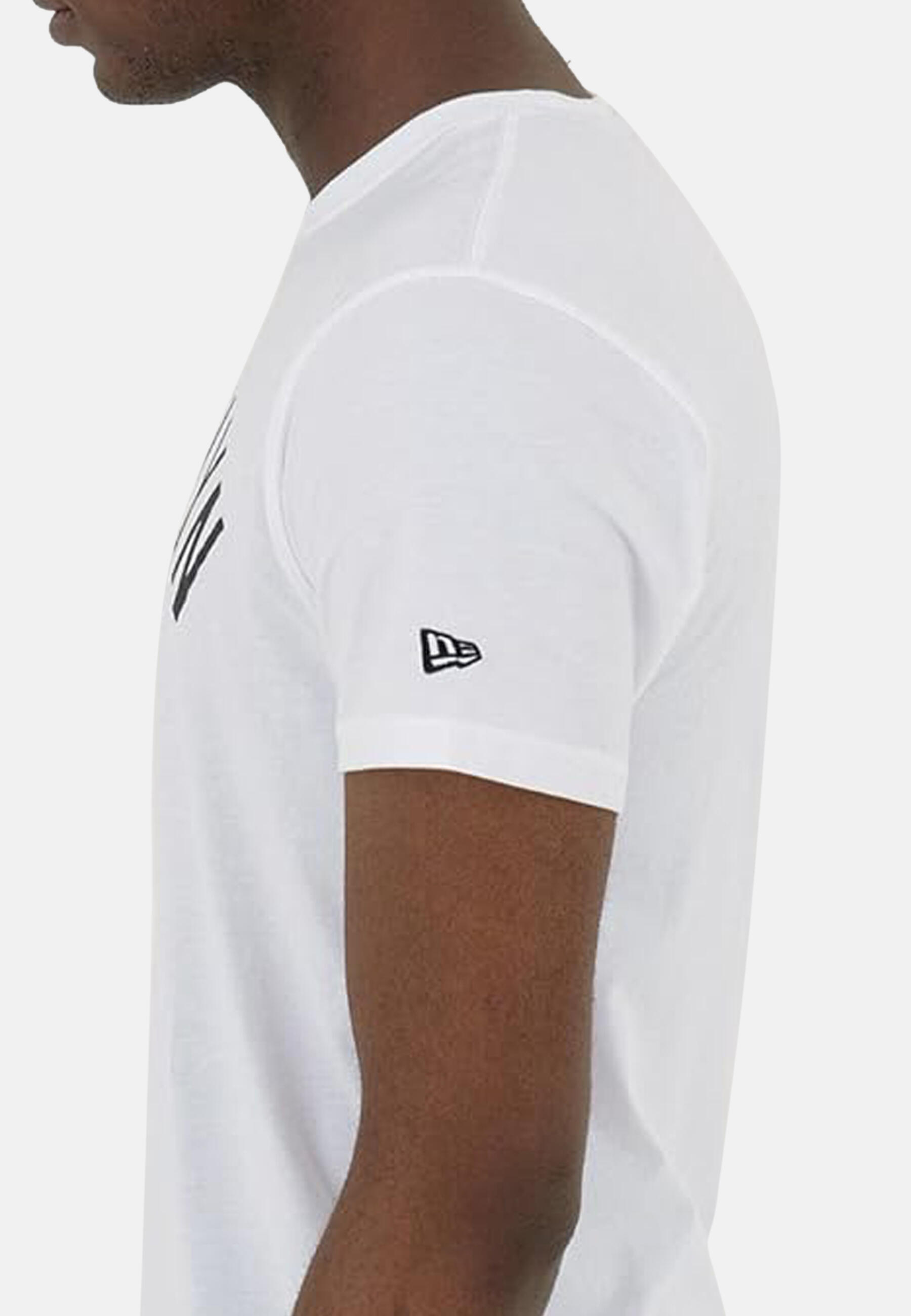 T-Shirt NBA Brooklyn nets New Era Team logo Blanc pour Homme 6/6