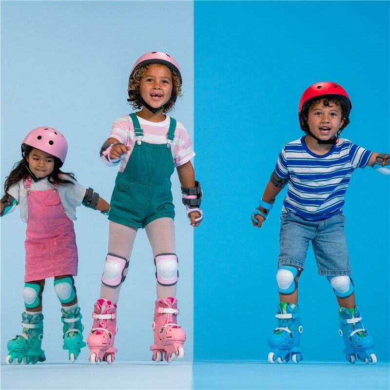 PATINS EVOLUCIONÁRIOS TWISTA T.23-28 PARA CRIANÇAS YVOLUTION VERDE 6/8