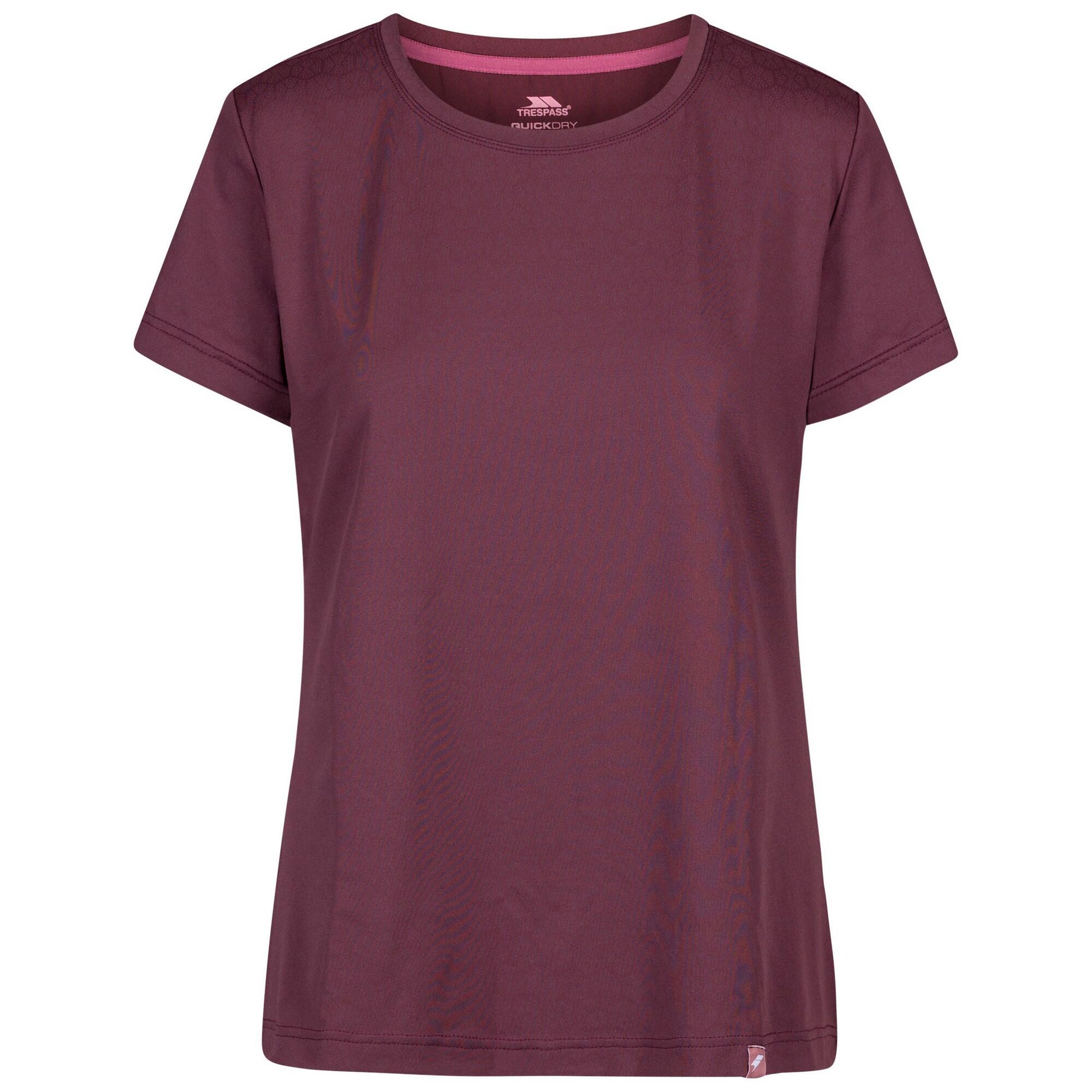 Tshirt MERCY da donna (Rhum raisin)