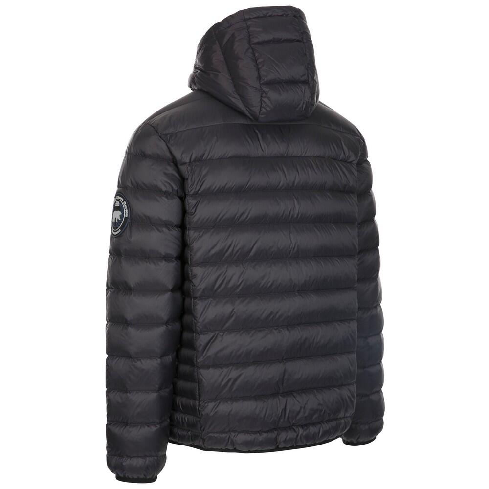 WHITMAN Men's down jacket (Black / Rust)