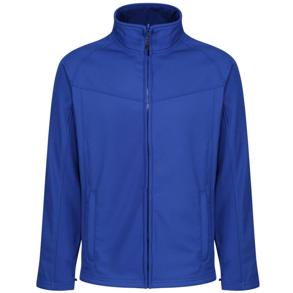 REGATTA Uproar Mens Softshell Wind Resistant Fleece Jacket (Bright Royal Blue)