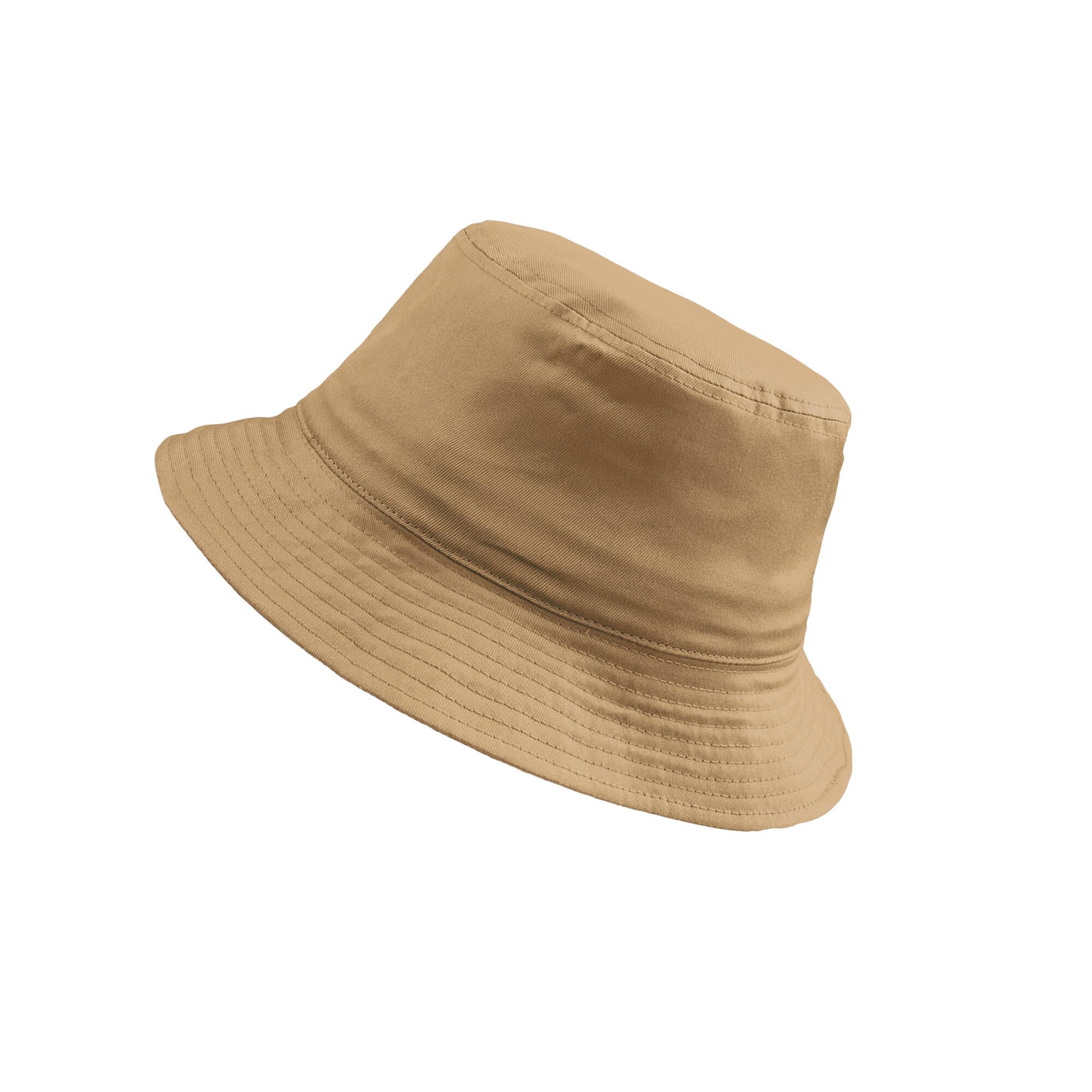 Cotton Bucket Hat (Khaki) 3/3