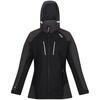 Chaqueta Impermeable Calderdale IV para Mujer Negro, Ceniza