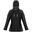 Womens/Ladies Calderdale IV Waterproof Jacket (Black/Ash)