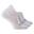 Calzini Alla Caviglia Logo Uomo Misura Confezione 3 Hi-Tec Streat Bianco Grigio