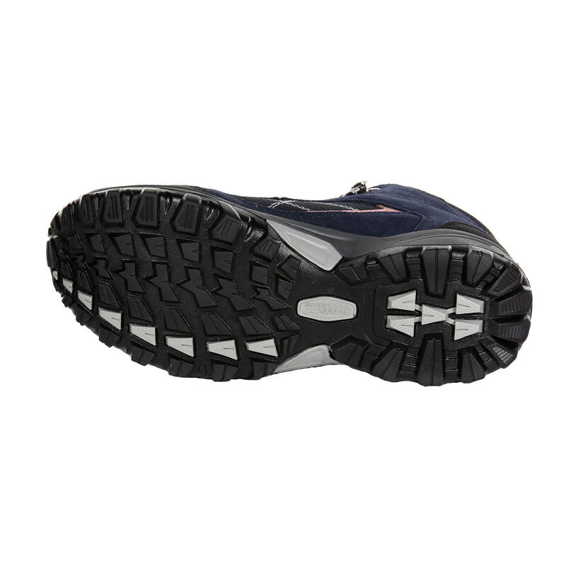 Grote Buiten Vrouwen/dames Lady Clydebank Waterdichte Wandelschoenen (Navy/Ash