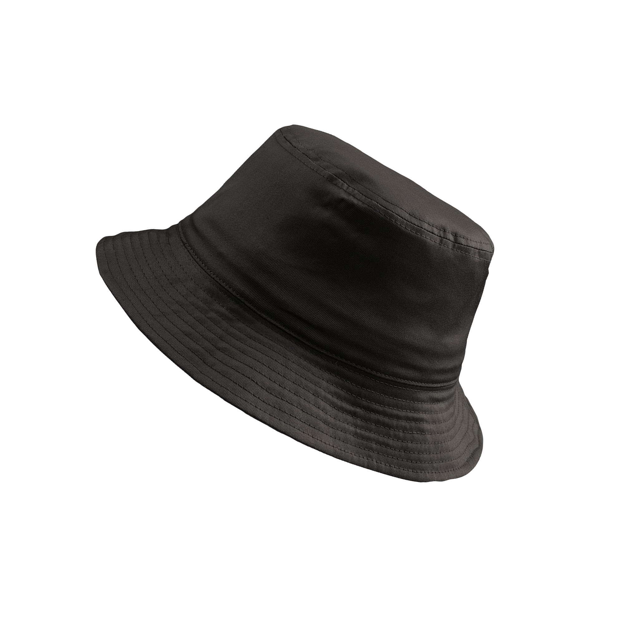 Cotton Bucket Hat (Black) 3/3