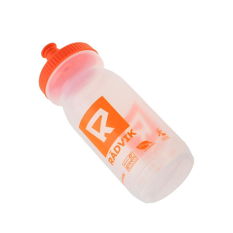 Gourde BIOFLASK (Transparent / Orange sanguine)