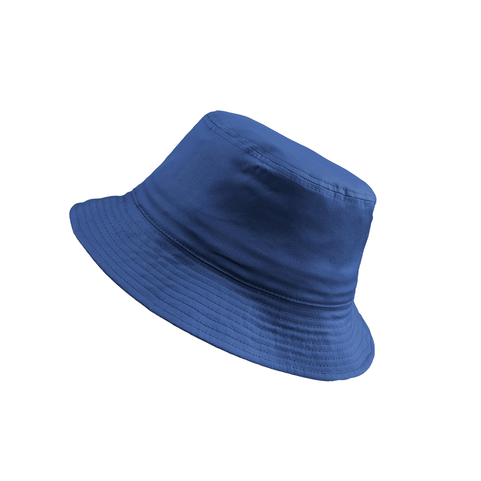 Cotton Bucket Hat (Royal Blue) 3/3