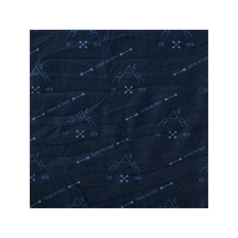 Gola de Pescoço unissexo para adultos com o logótipo Temi Mountain Azul Marinho
