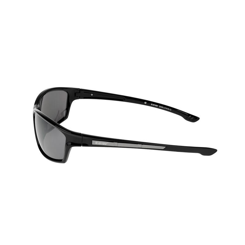 HerrenDamen Unisex Sonnenbrille "Sinn" Damen und Herren Glänzendes Schwarz