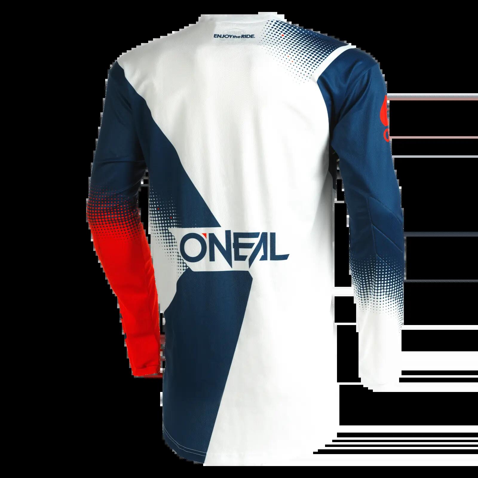 MTB Maillots ELEMENT Homme Bleu/Blanc/Rouge 2/2