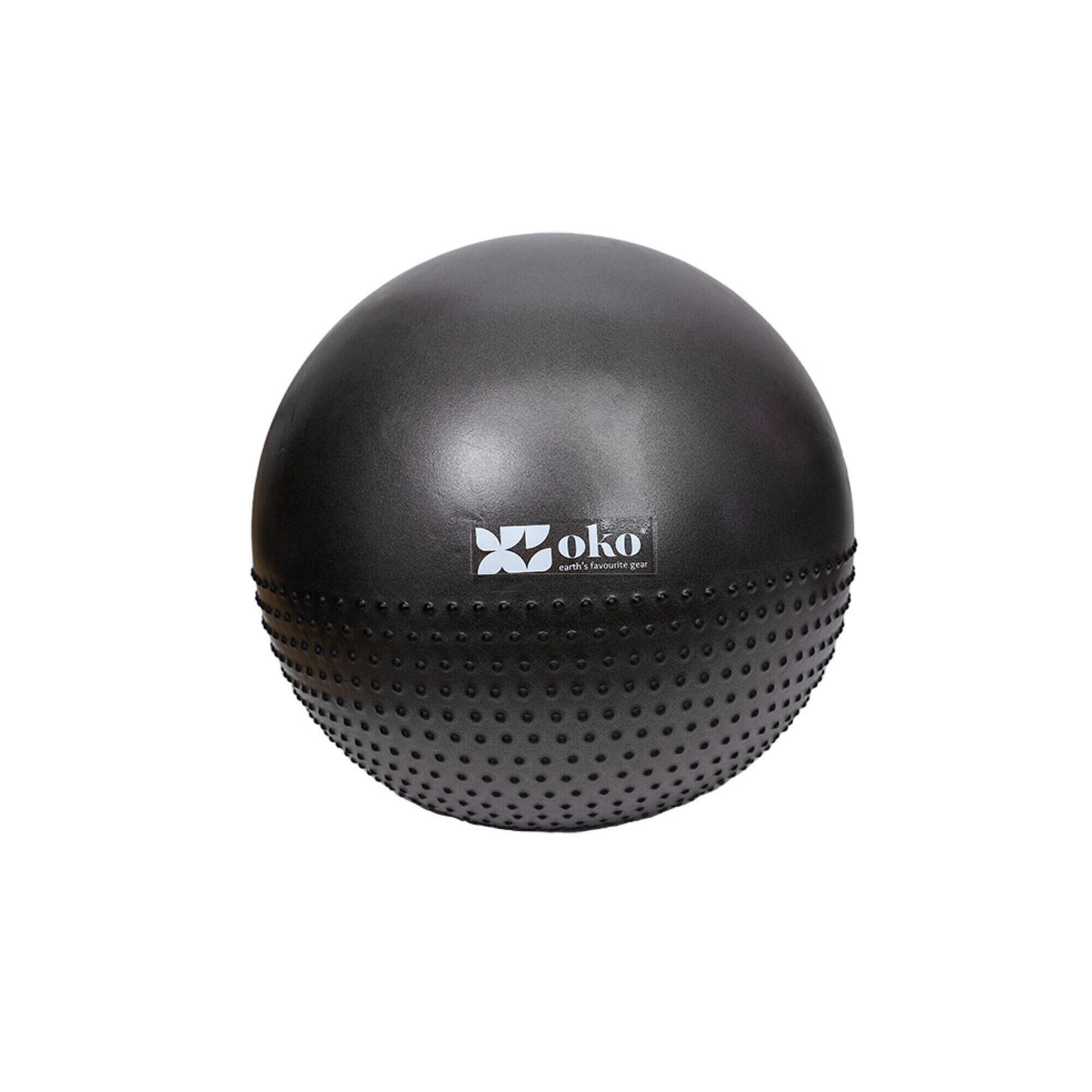 Oko - Gym Ball – Gris – Ø65cm - Ballon De Gym - Gris - Taille Unique - Decathlon
