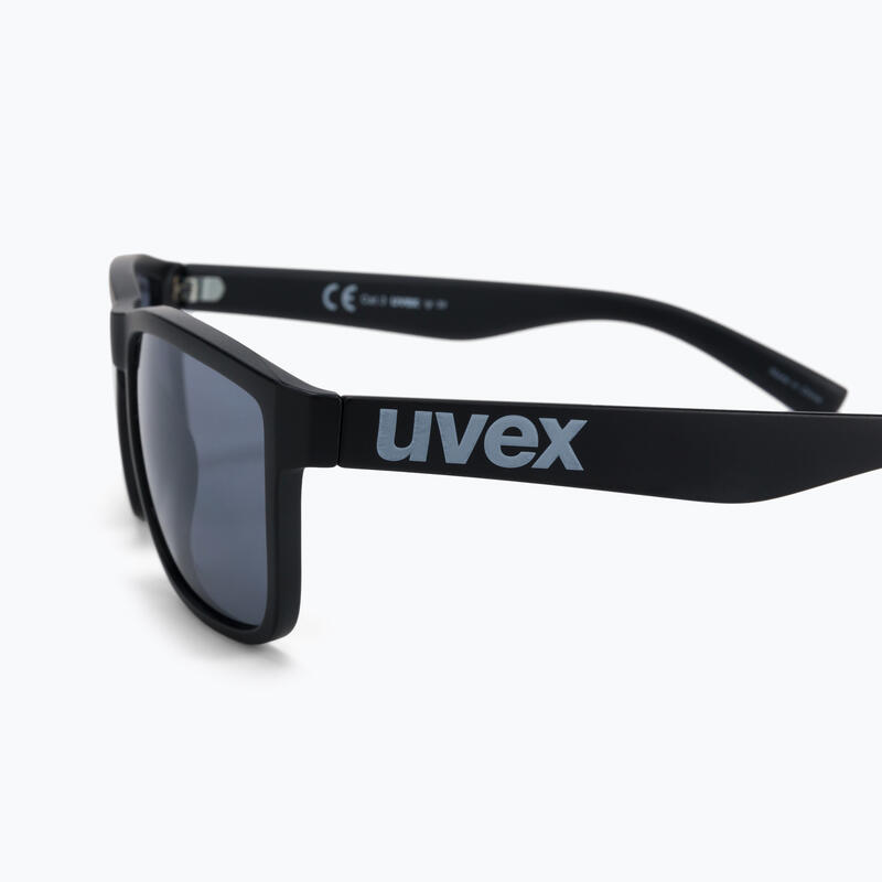 UVEX Lgl 39 fekete matt/tükrös ezüst napszemüveg S5320122216