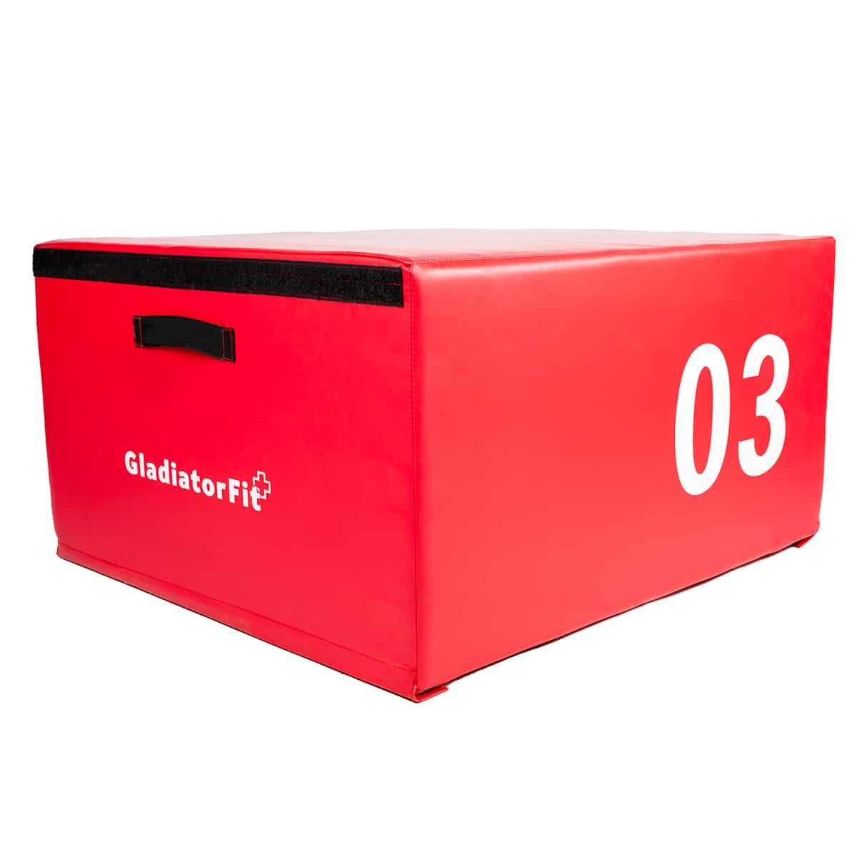 Gladiatorfit - Plyobox / Box De Saut En Mousse Empilable Gladiatorfit - Console - Rose|rouge - Taille Unique - Decathlon