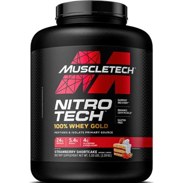 Nitrotech 100% whey gold 2.27kg muscletech