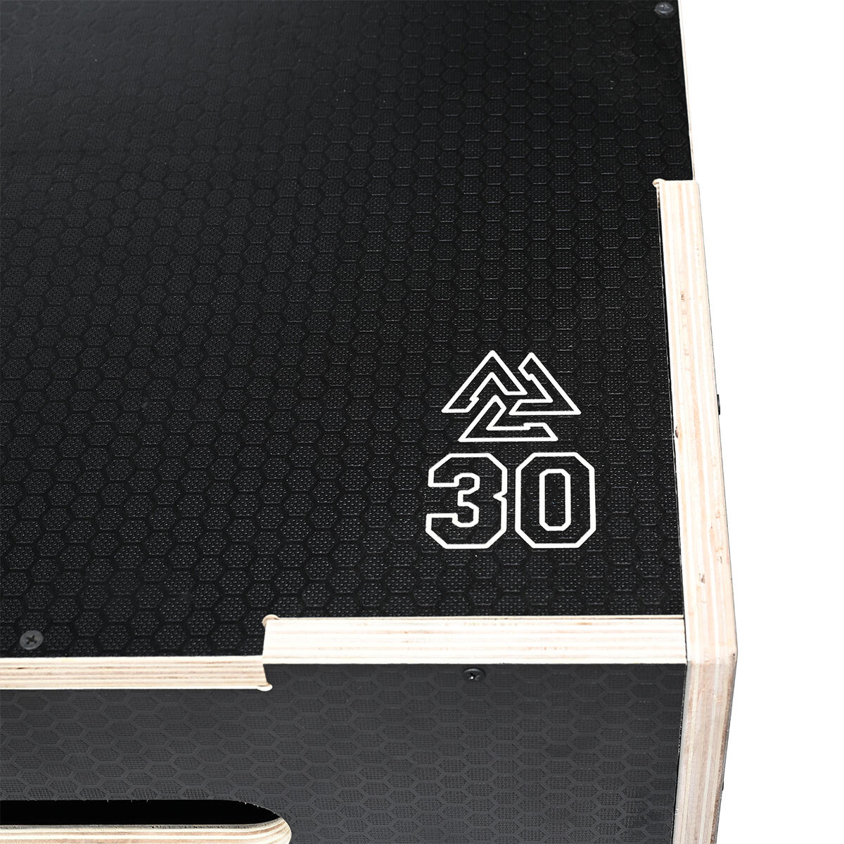 Caja de salto de madera negra 3 en 1 4/5