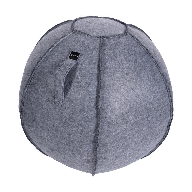 Housse De Protection Pour Ballon De Yoga 65 Cm - Coton Respirant Avec Poignée - Pliable