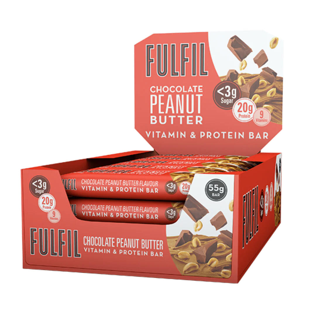 FULFIL Vitamine- &amp; Eiwitreep 55g Fulfil (pak van 15)