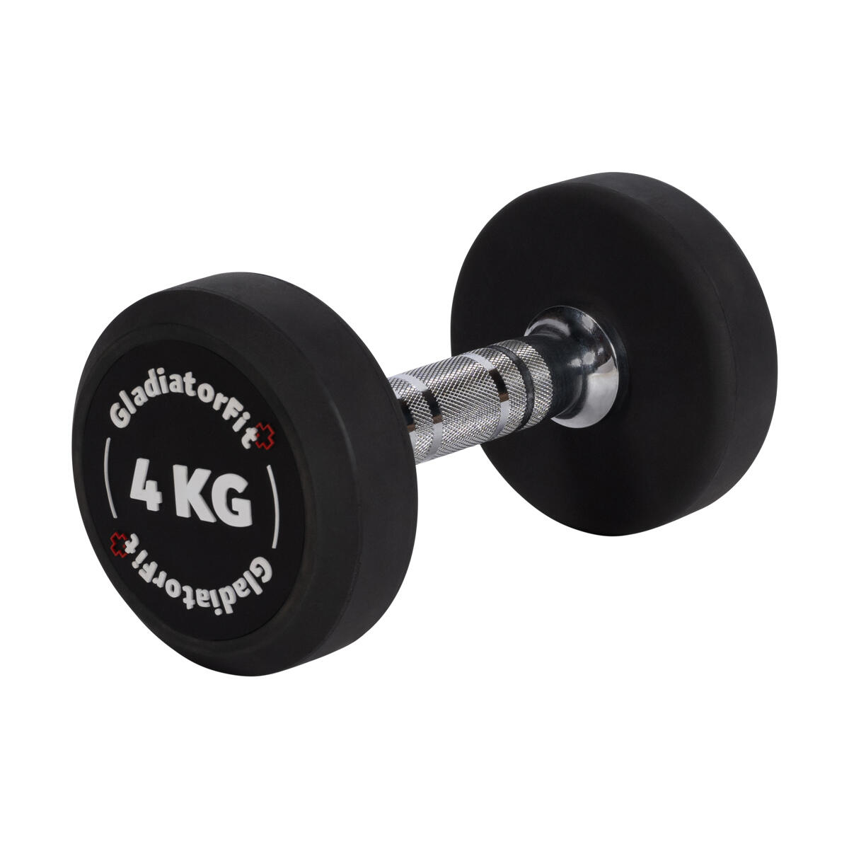 GLADIATORFIT GladiatorFit round rubber dumbbell