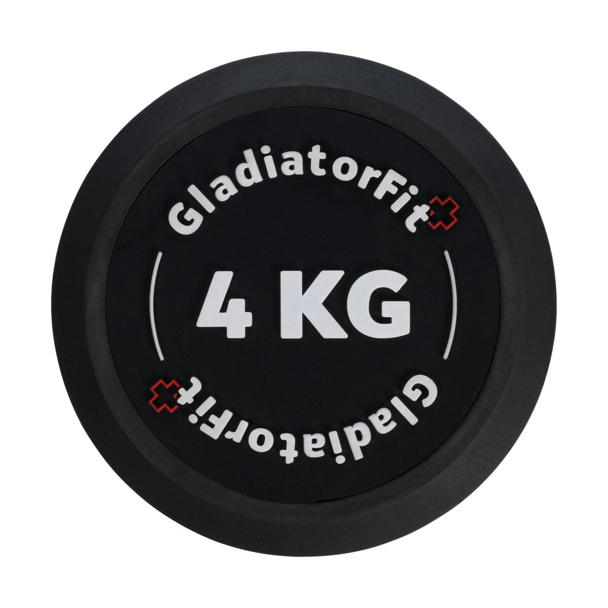 GladiatorFit haltere redondo de borracha 2/2