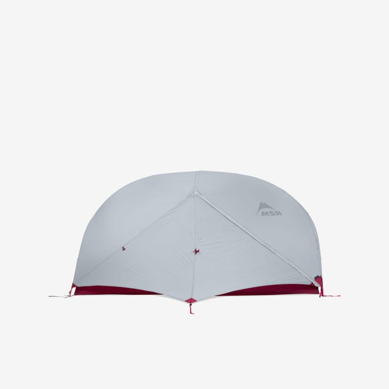 Tente MSR Hubba Hubba NX 2 plazas gris/rojo ultraligera, arcos DAC 7/7
