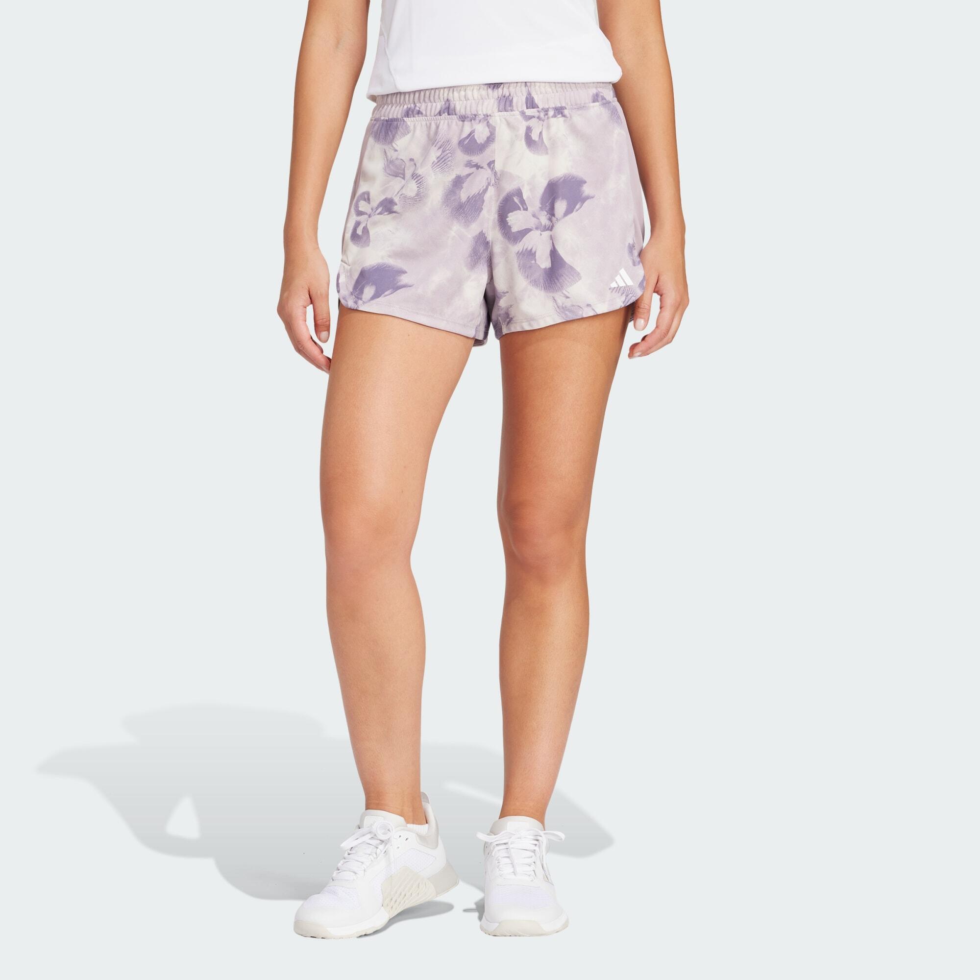 Pacer Essentials AOP Flower Tie-Dye Knit Shorts 1/6