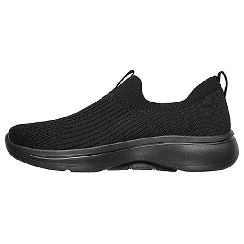 Zapatillas Deportivas Caminar Mujer Skechers 124409_BBK Negras sin Cordones