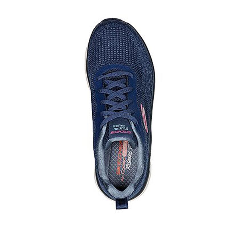Zapatillas Deportivas Caminar Mujer Skechers 149815_NVY Azul marino con Cordones