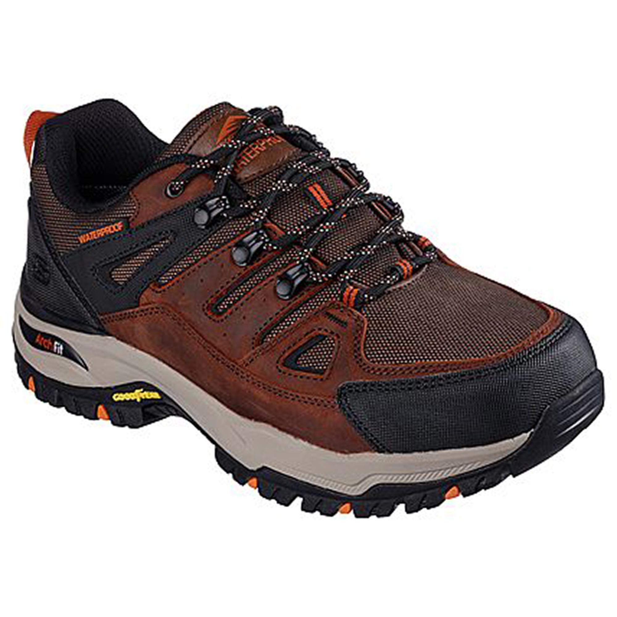 Sapatilhas de Caminhada para Homem Skechers 204630_Cdb Castanhas com Atacadores 2/5