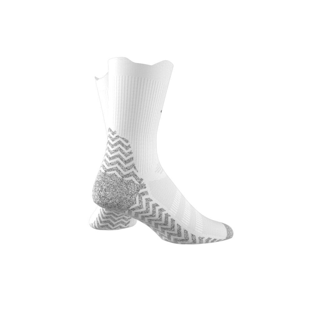 Chaussettes en maille matelassées Adidas GRIP Performance Blanches 4/7