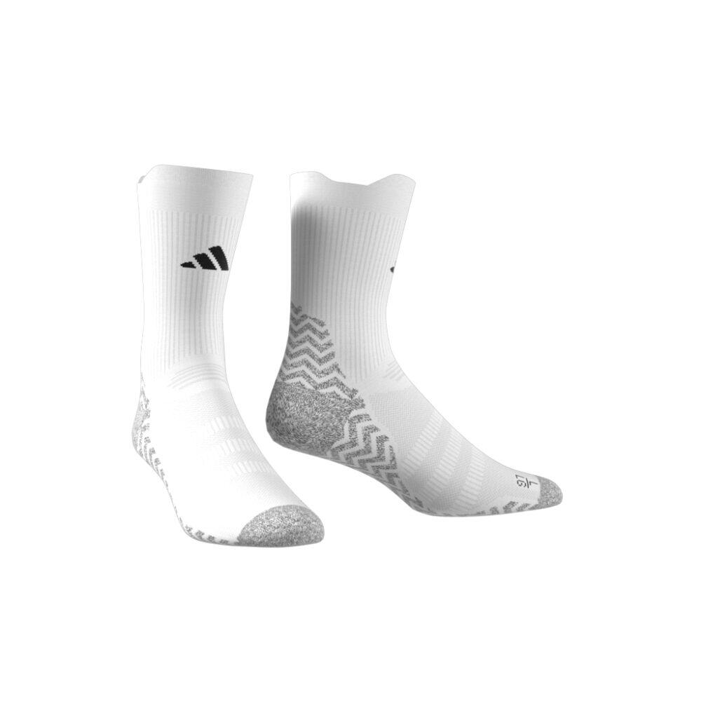 Chaussettes en maille matelassées Adidas GRIP Performance Blanches 2/7