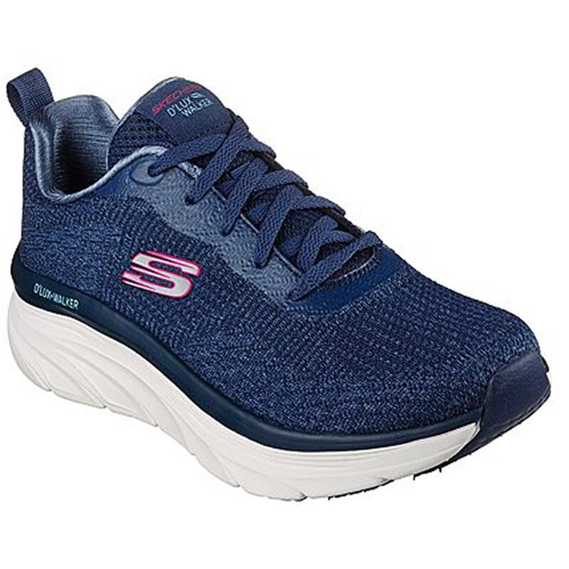 Zapatillas Deportivas Caminar Mujer Skechers 149815_NVY Azul marino con Cordones