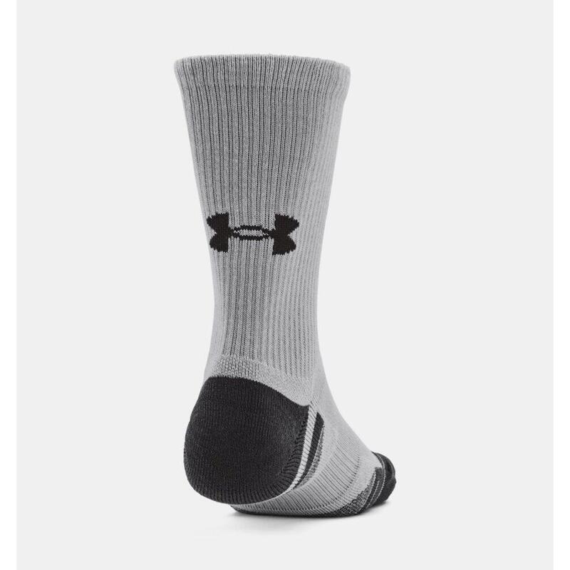 Under Armour PERFORMANCE TECH LOW 3 PACK UNISEX - Chaussettes de sport - mod gray/white/jet gray/gris