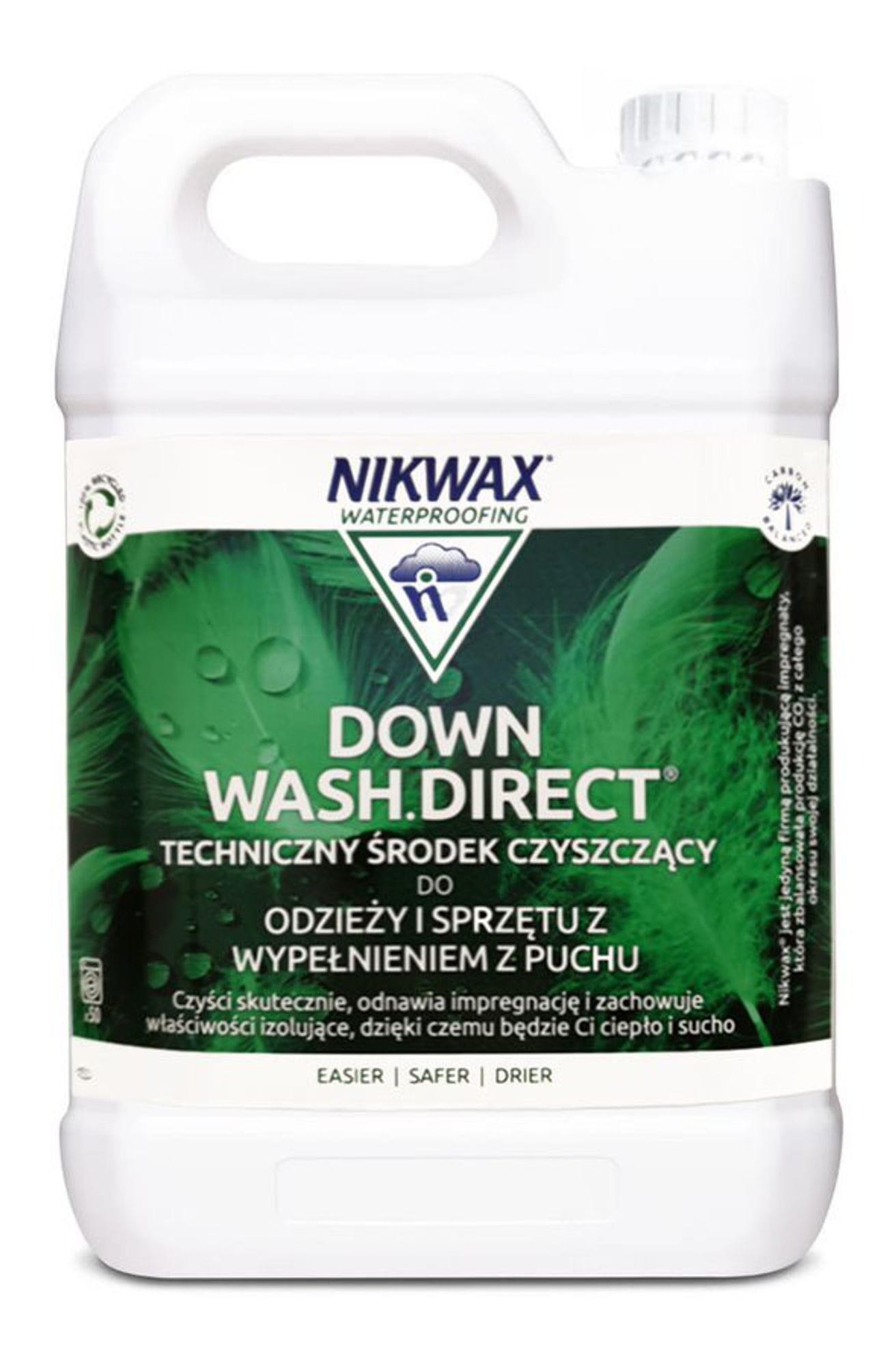 Płyn do prania ubrań i sprzętu wypełnionego puchem Nikwax Down Wash Direct 5 L 1/3