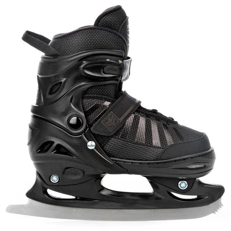 Kolečkové brusle 2v1 Raven Oxen Black ABEC9