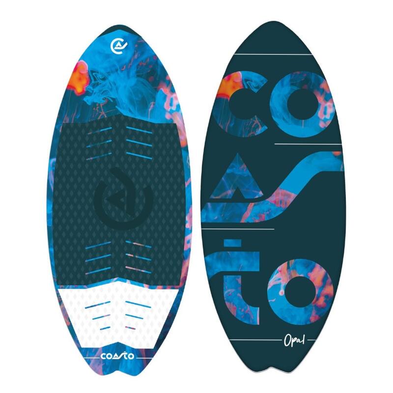 Coasto Opal Wakesurf - Licht/Comfortabel/Praktisch 125cm (4,1") x 50cm (1,64")