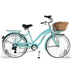 Vélo de ville Dolce Vita by Canellini CRUISER Femme avec panier - Tiffany