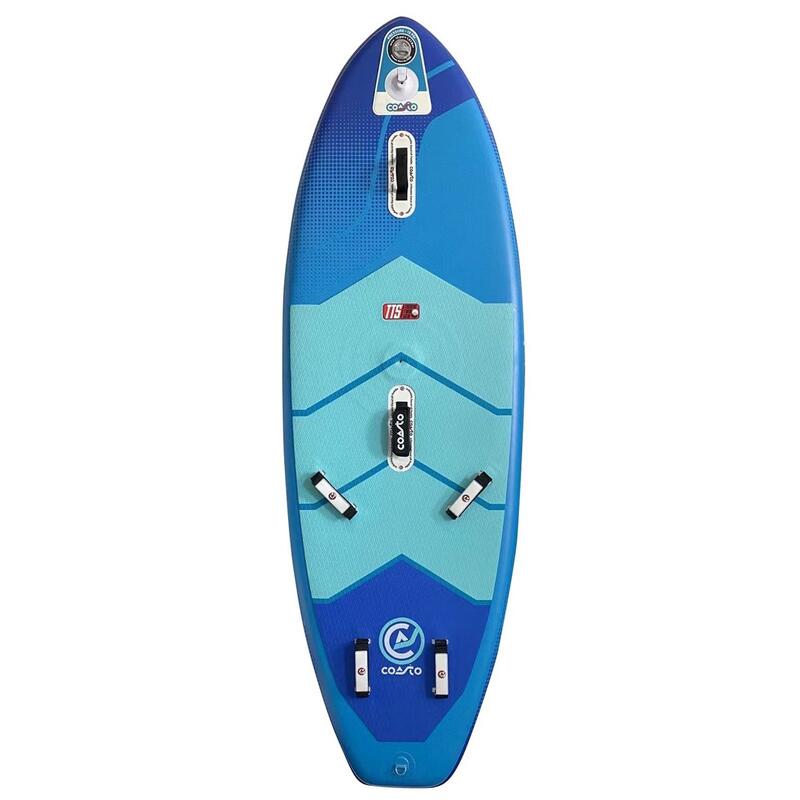 Opblaasbaar Windsurfboard / Stand Up Paddle 8’6 Dropstitch TTS 260x84x13cm