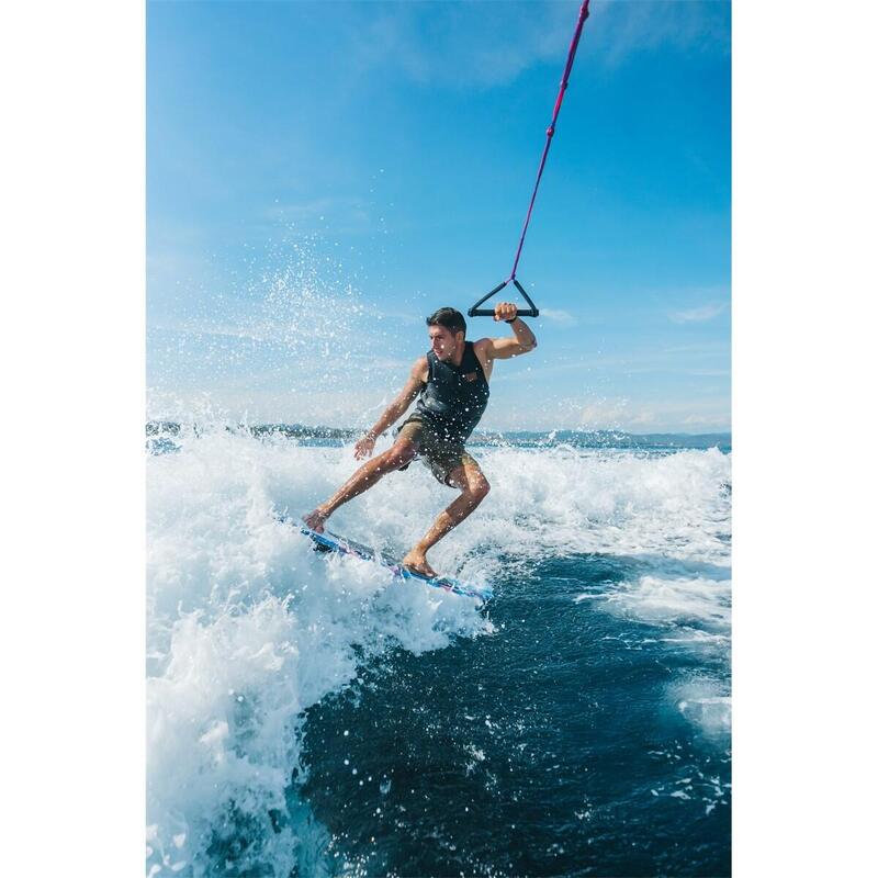 Cabo + Corda de Tração Vermelha - Wakeboard/Esqui Aquático - 20 m