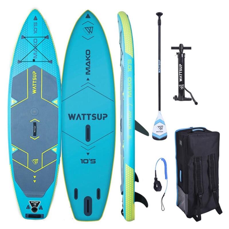 Opblaasbare Mako 10'5 SUP - 318x81x15 cm (10'5x32x6") - DropStitch - MAX 115 kg