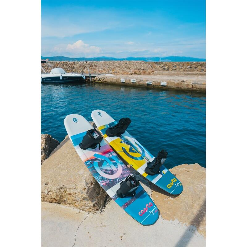 Wakeboard Topáz 140 hibrid/univerzális 140cm - 90kg-ig / 3 Szint