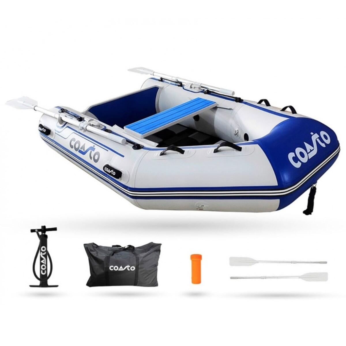 Barco insuflável slat 230 piso em lâminas de carbono 230x140cm - máx 350kg/4cv